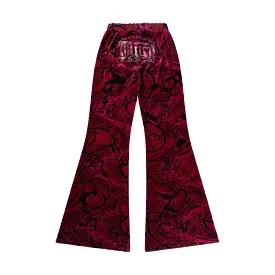 + Juicy Couture Psysnake Flared Sweatpants 'Pink'