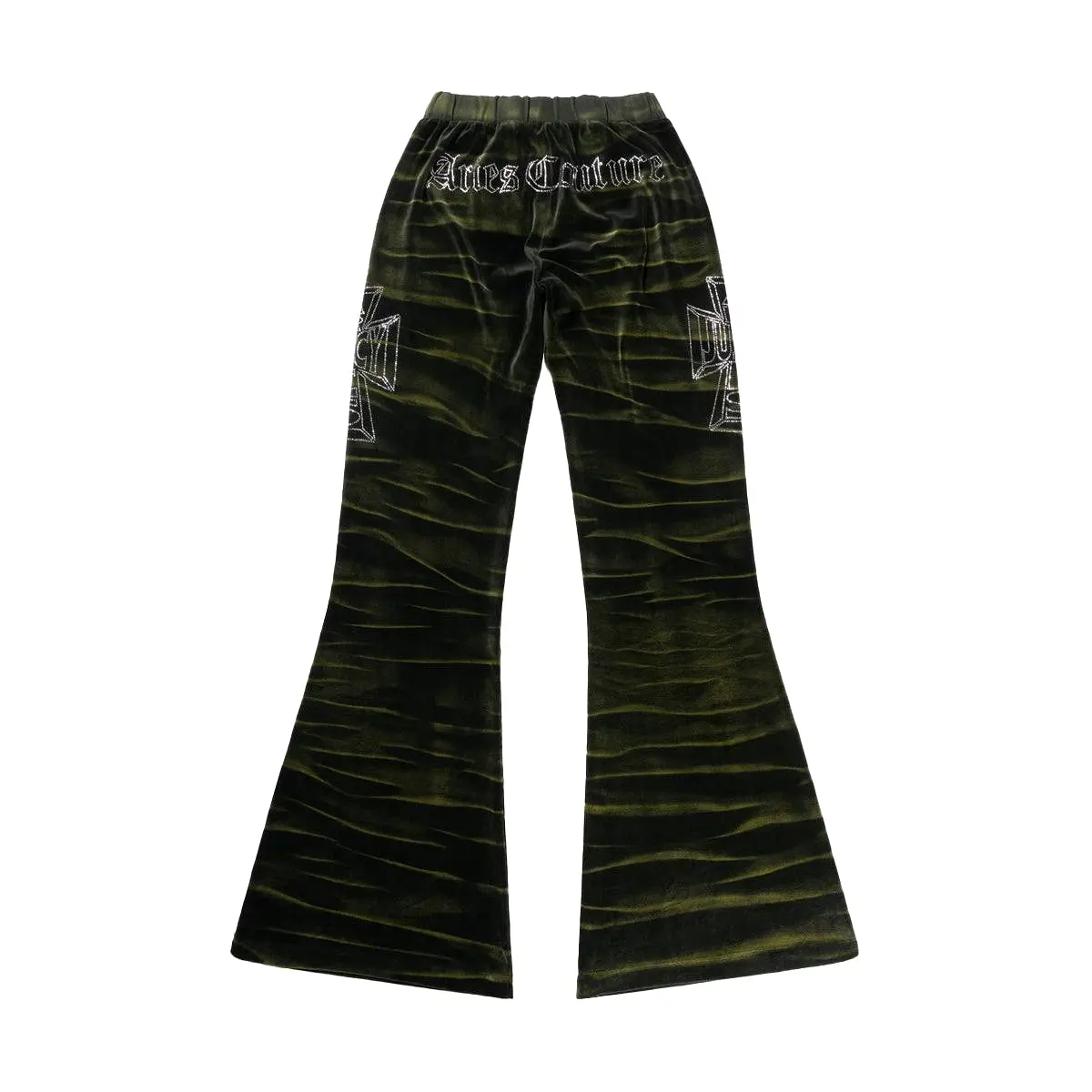 + Juicy Couture Tie-Dye Flared Sweatpants 'Black'