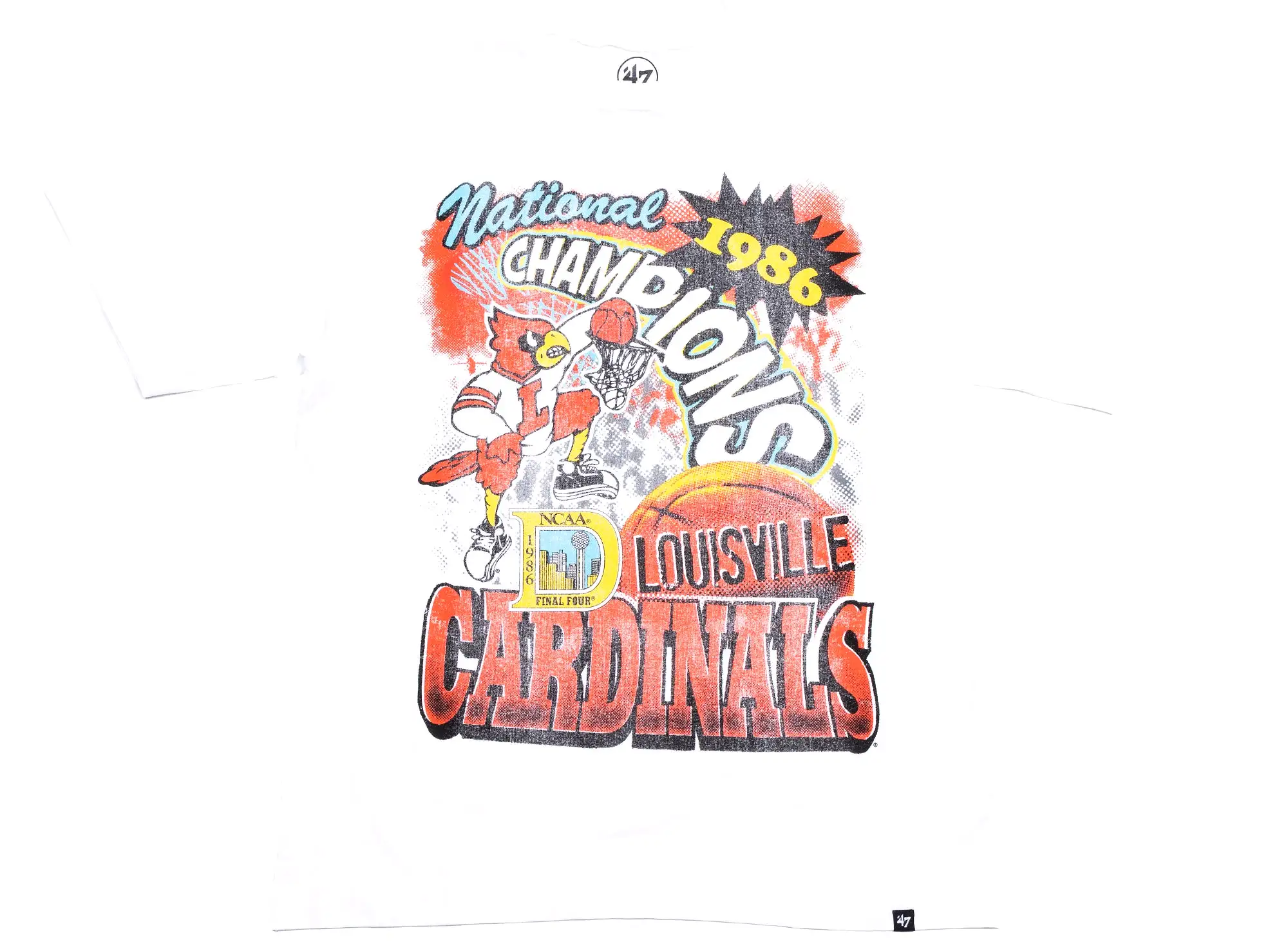 47 Brand Louisville Cardinals 1986 Champions Tee xld