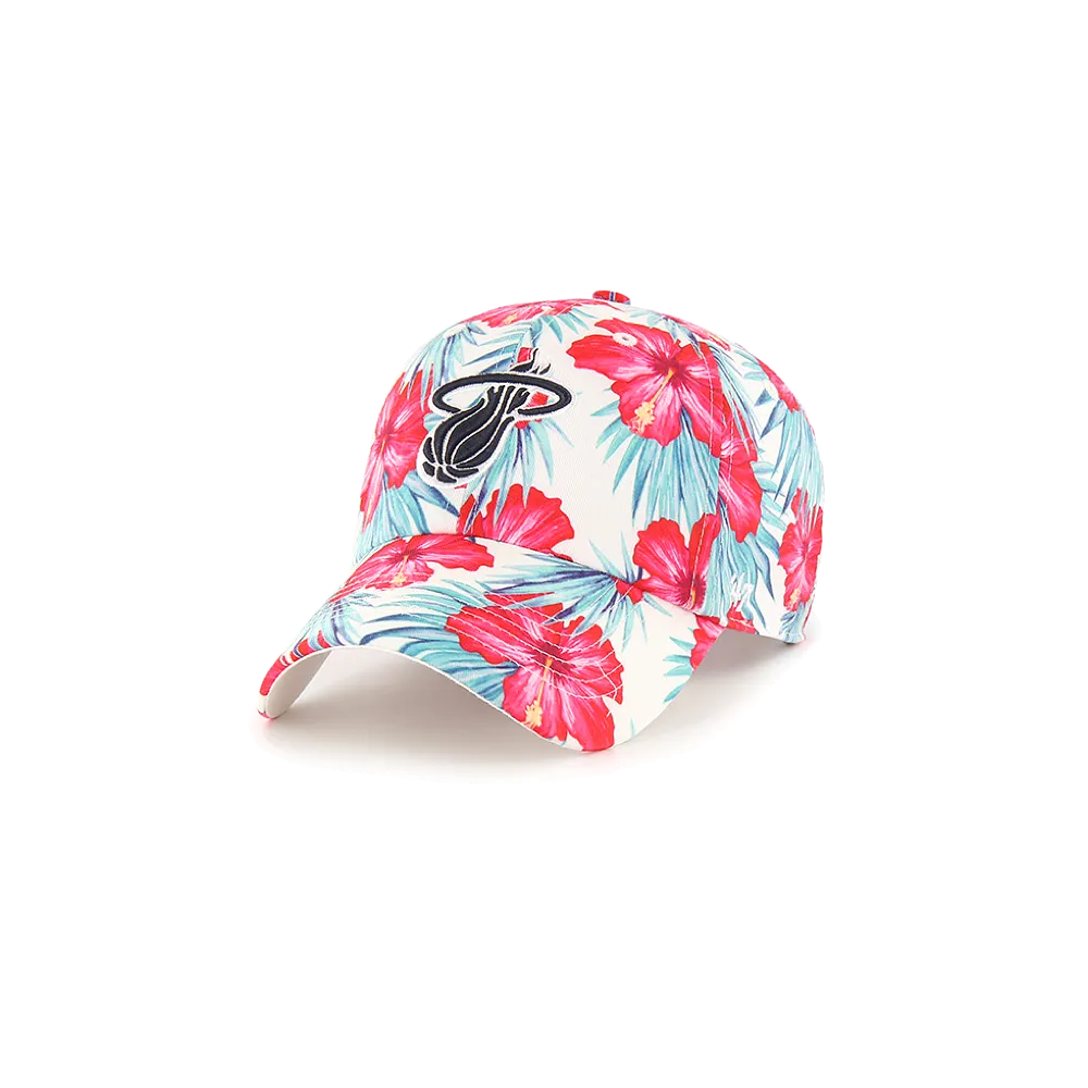 '47 Brand Miami HEAT Floral Logo Dad Hat