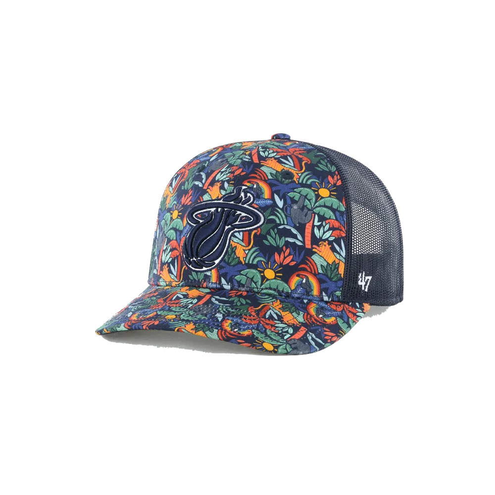 '47 Brand Miami HEAT Jungle Gym Trucker Youth Hat