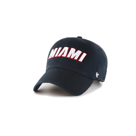 '47 Brand Miami HEAT Script Cleanup Hat