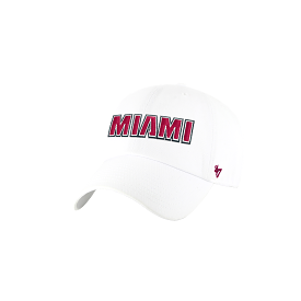 '47 Brand Miami HEAT Wordmark Cleanup Hat