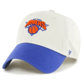 '47 Brand New York Knicks Sidestep Clean Up Bone/Blue