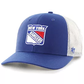 '47 Brand New York Rangers Royal Trucker Hat