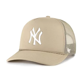 '47 Brand New York Yankees Khaki Foam Front Trucker