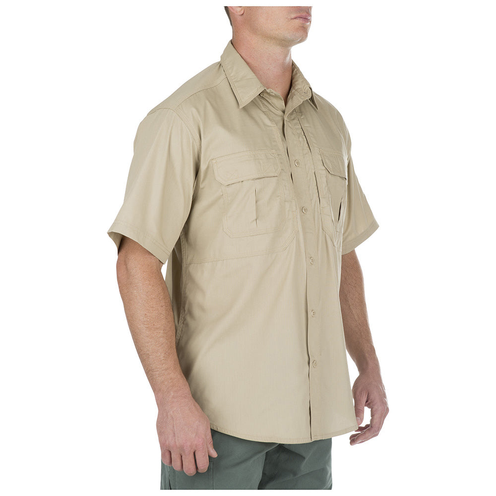 71175-162 CAMISA TACLITE PRO MANGA CORTA KHAKI MARCA 5.11 TACTICAL