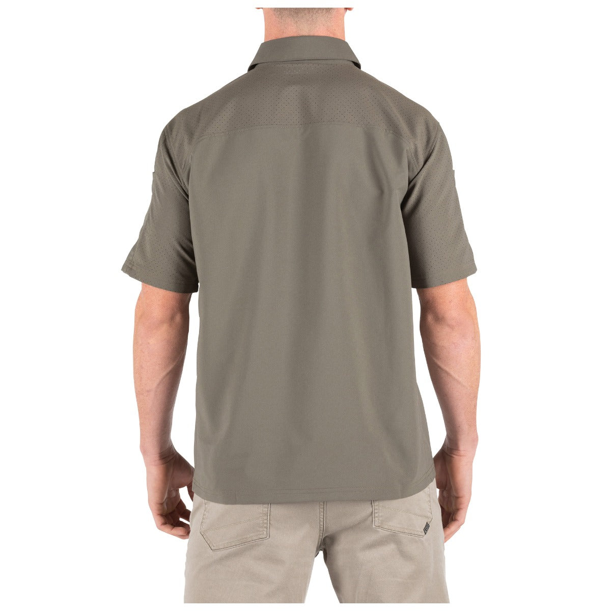 71340-186 CAMISA FREEDOM FLEX MANGA CORTA RANGE GREEN MARCA 5.11 TACTICAL