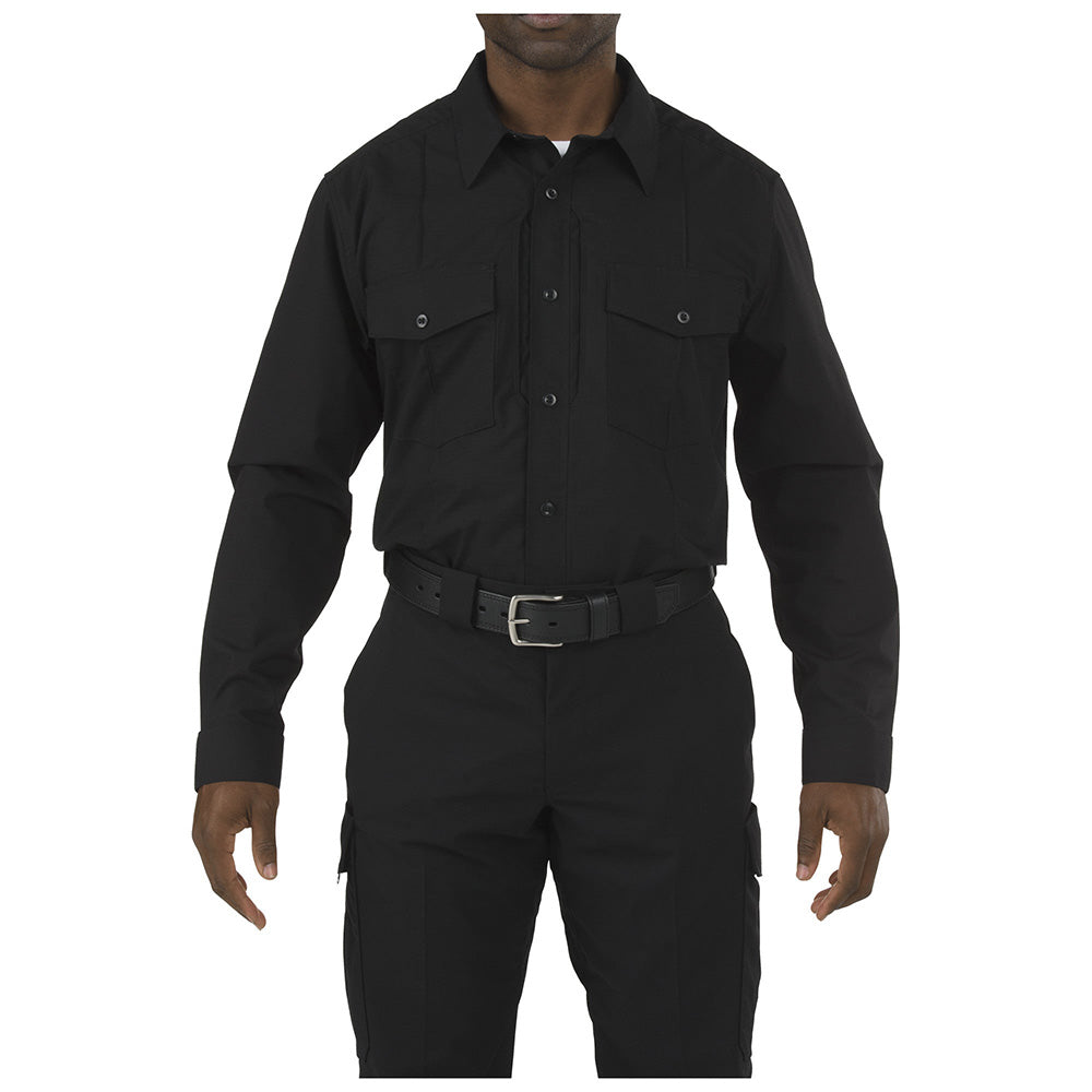 72074-019 CAMISA STRYKE PDU CLASS B MANGA LARGA NEGRA MARCA 5.11 TACTICAL