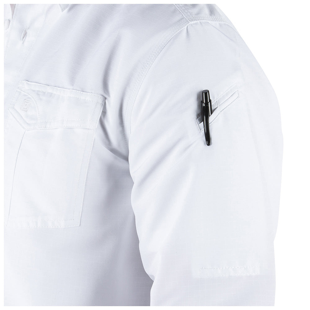 72479-992 CAMISA FAST-TAC M/L BLANCO MARCA 5.11 TACTICAL