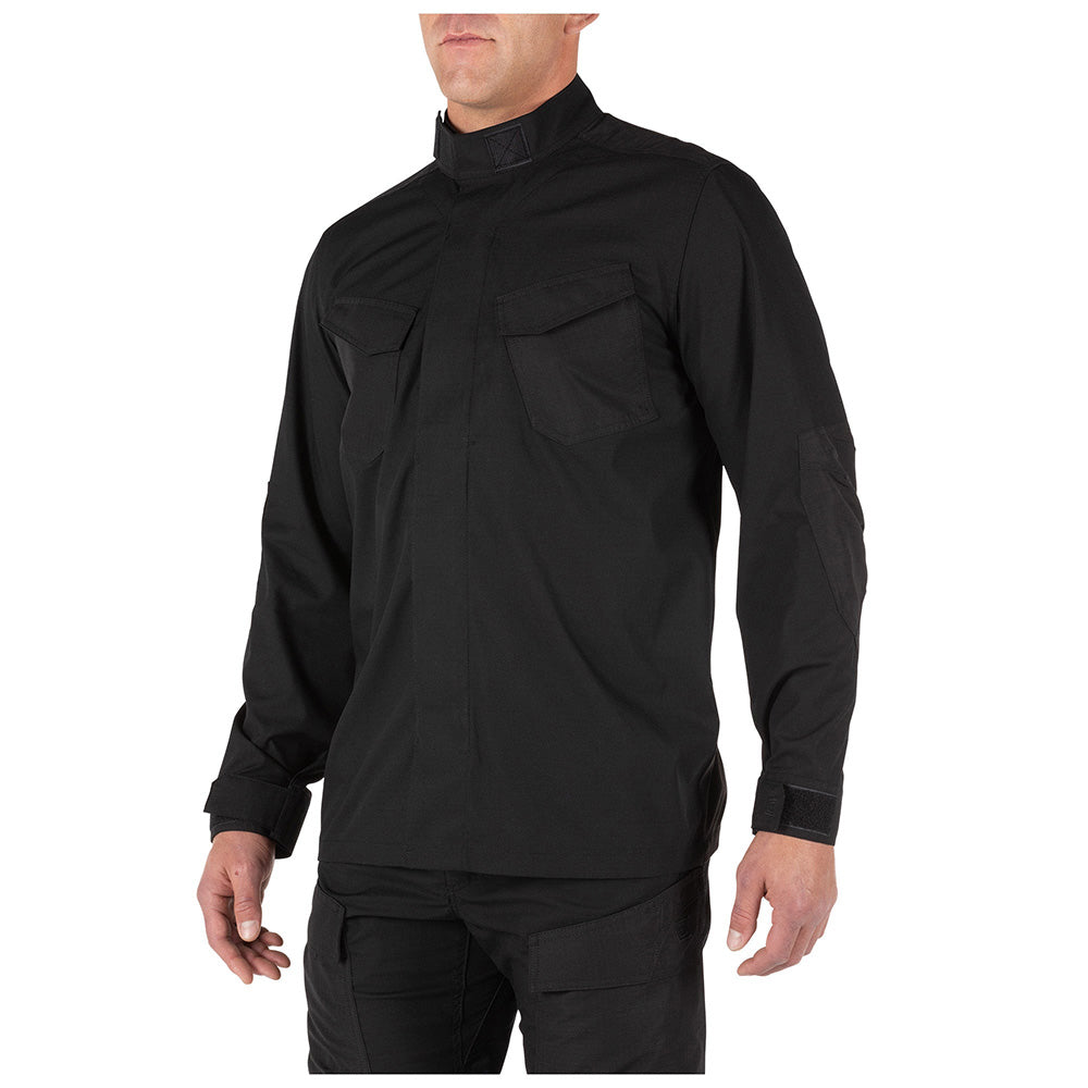 72506-019 CAMISA QUANTUM TDU M/L NEGRA MARCA 5.11 TACTICAL