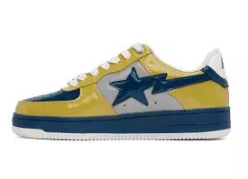 A BATHING APE BAPE STA NOSTALGIC BLUE YELLOW