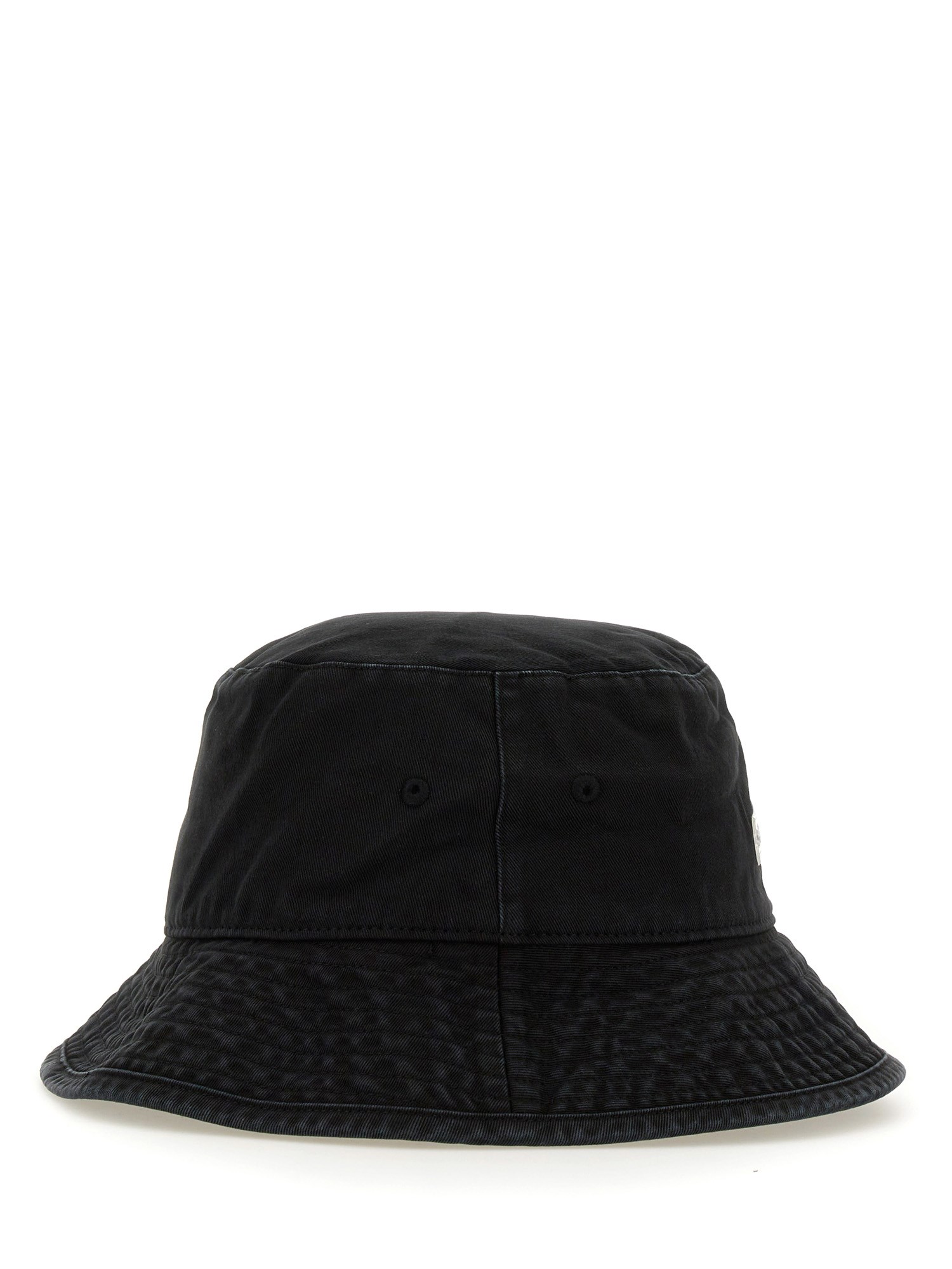 ACNE STUDIOS    COTTON LOGO BUCKET HAT