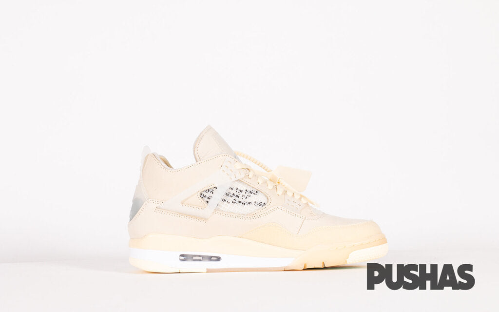 Air Jordan 4 x Off-White W 'Sail'