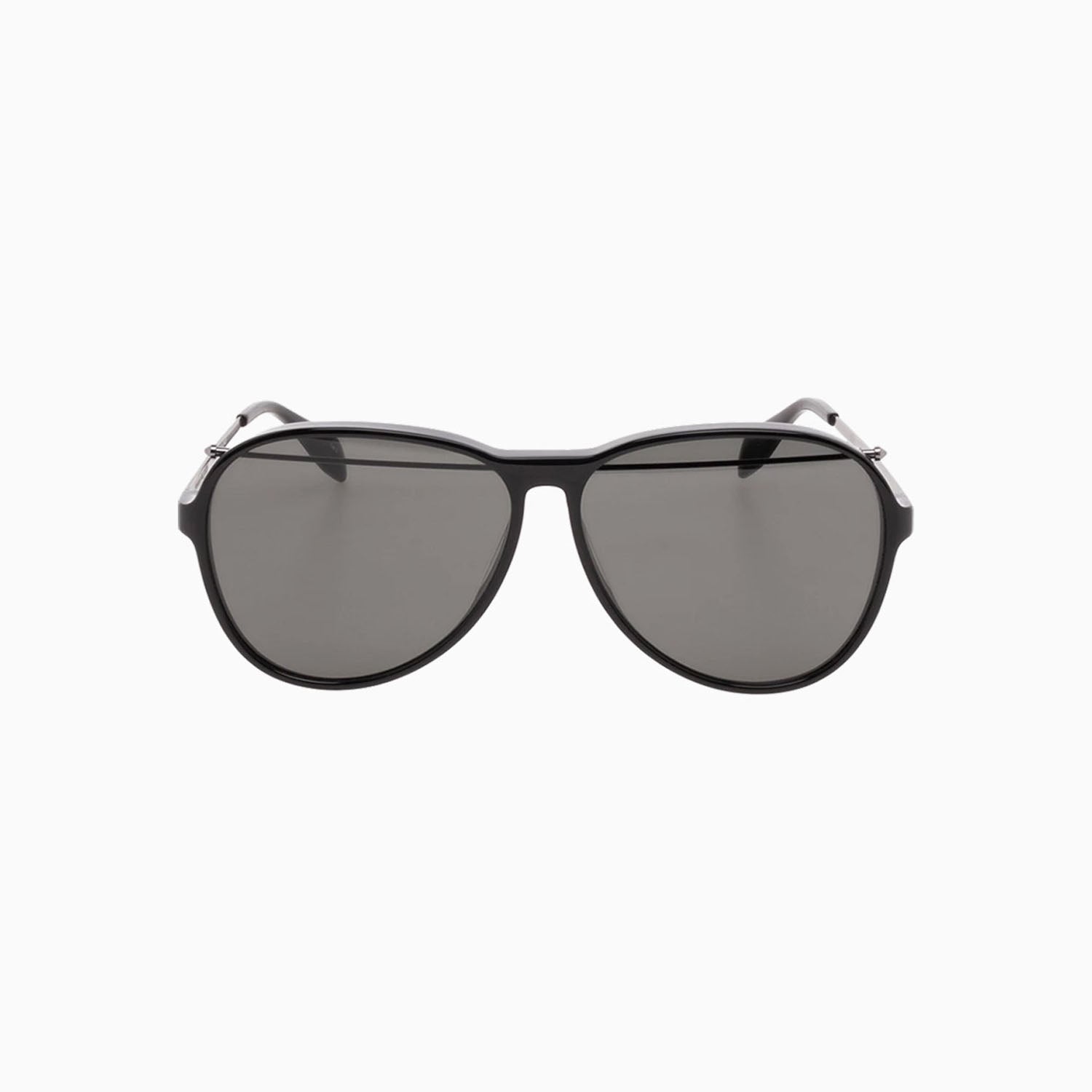 Alexander Mcqueen Black Acetate Sunglasses