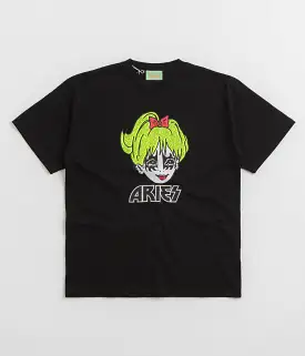 Aries Kiss T-Shirt - Black