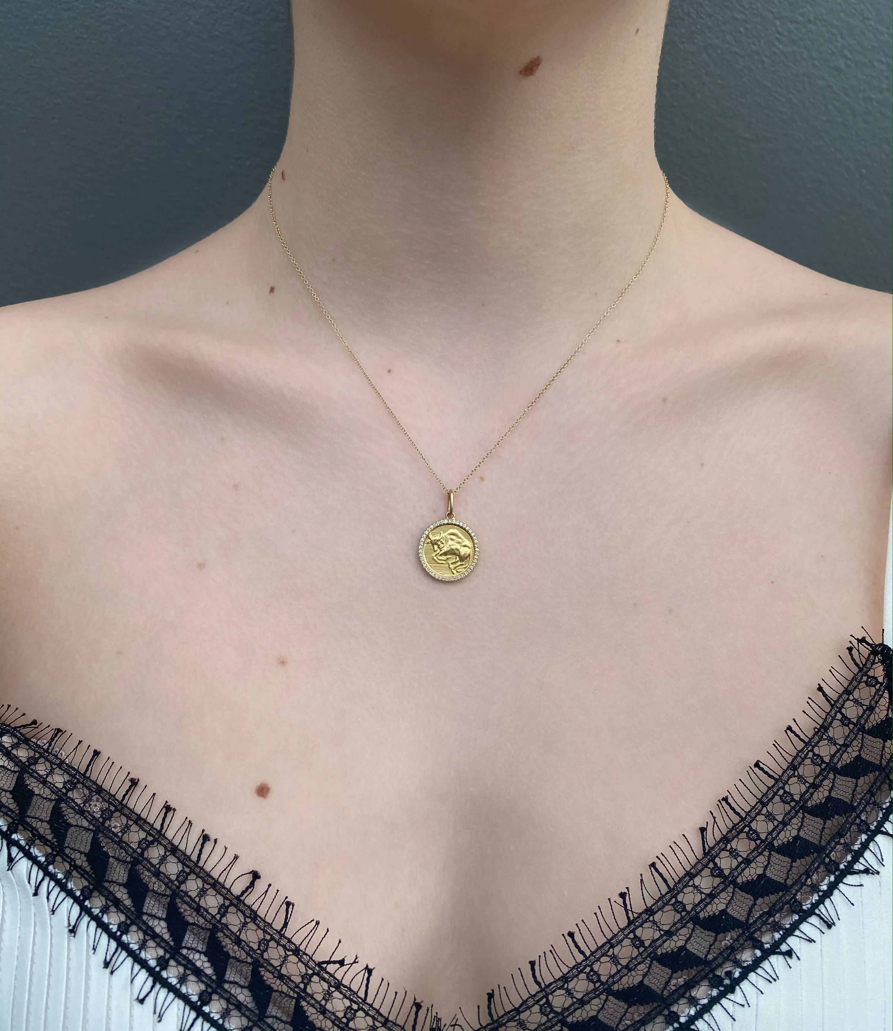 Aries Zodiac Pendant March 21 - April 21