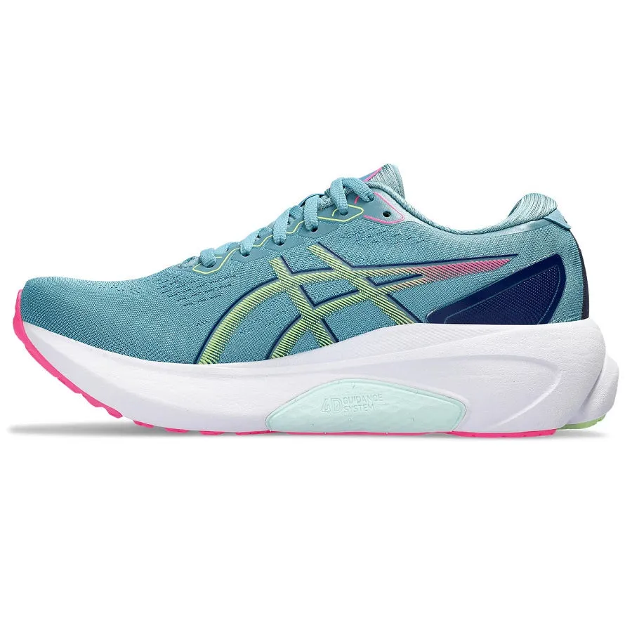 Asics Gel-Kayano 30 Azul Verde Rosa