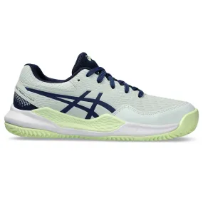 Asics Tennisschoen Gel Resolution 9 Clay Junior Mint Geel Blauw