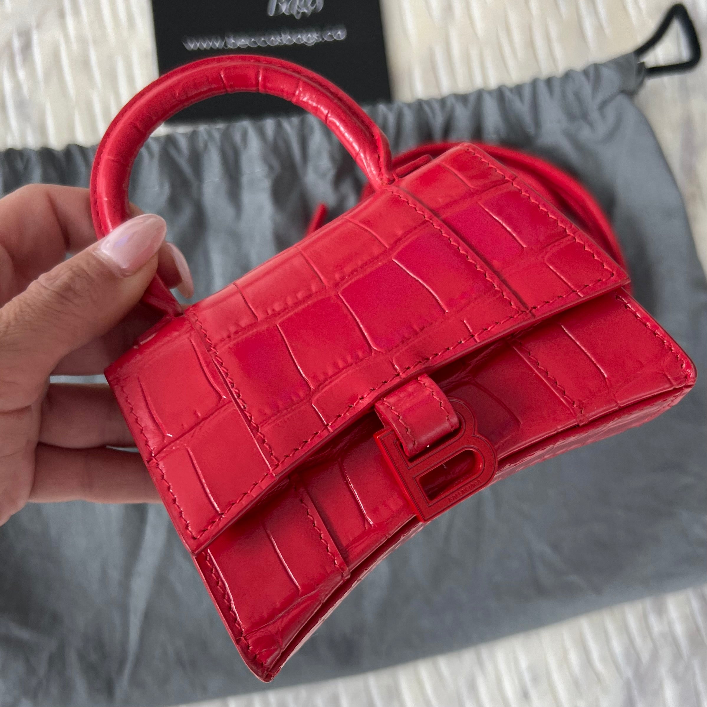 Balenciaga Micro Hourglass Bag