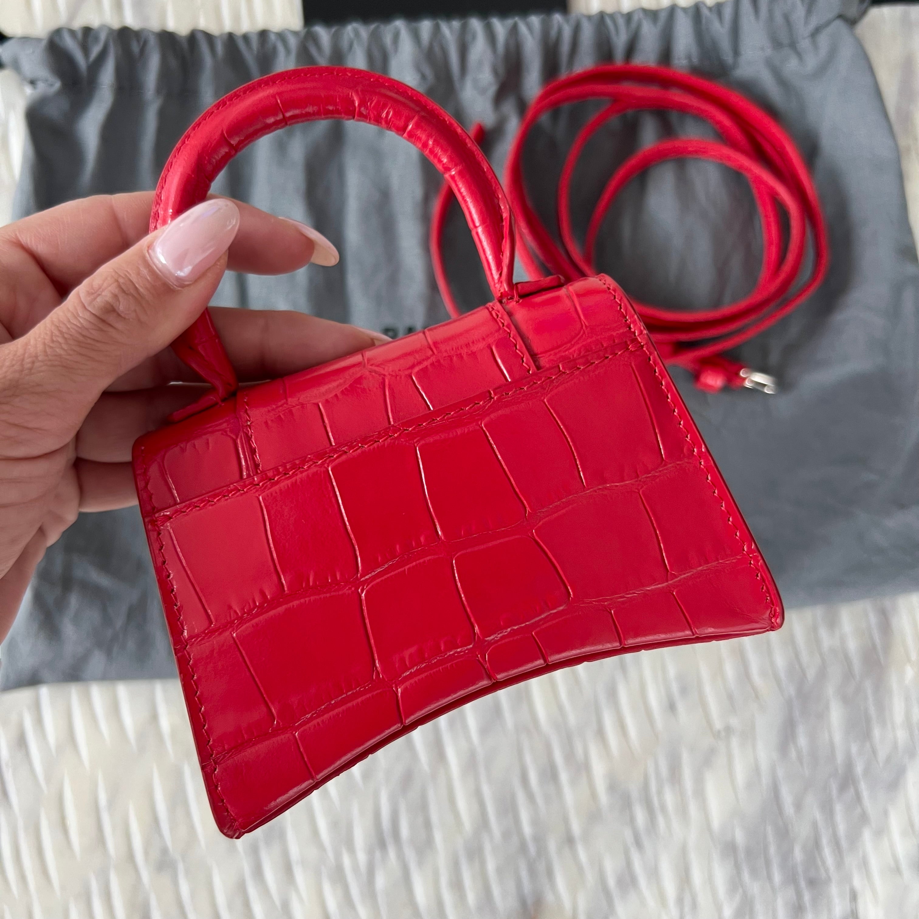 Balenciaga Micro Hourglass Bag