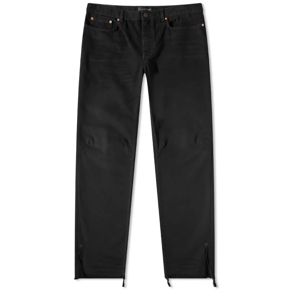 Balenciaga Super Fitted JeansMatte Black