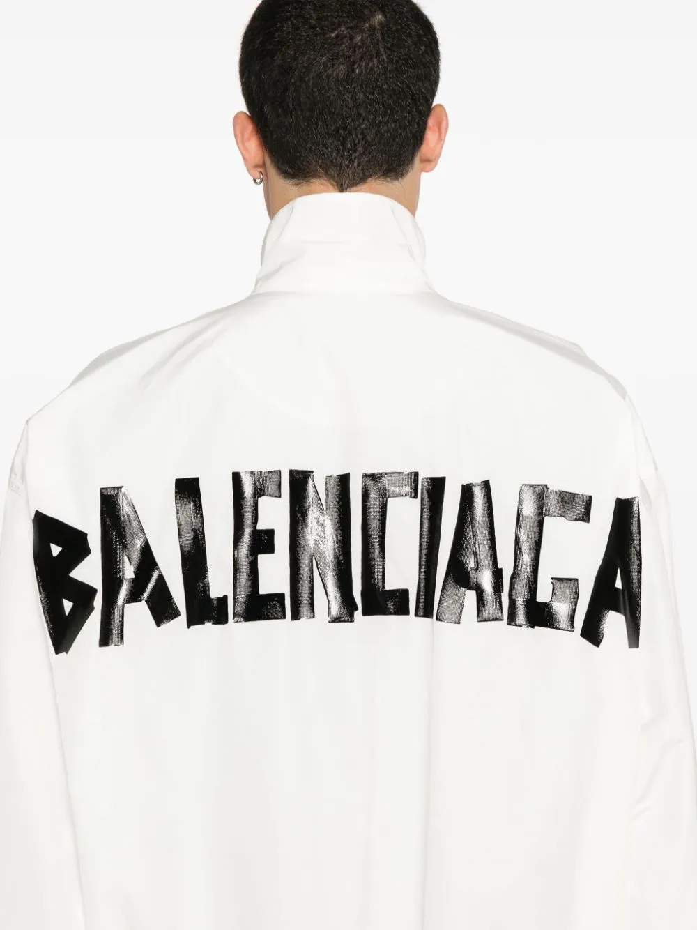 Balenciaga veste Tape Type blanche