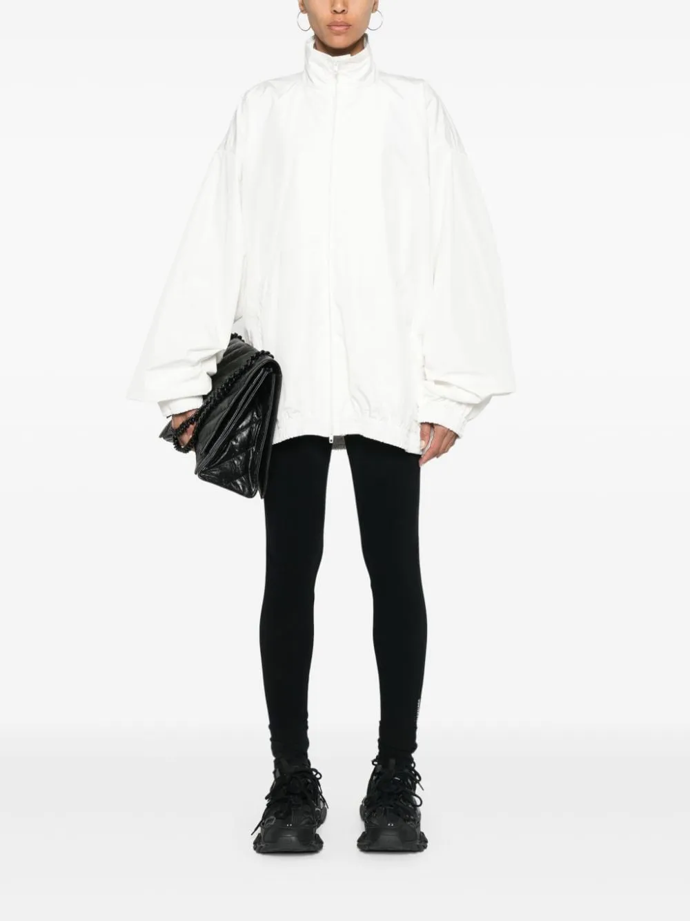 Balenciaga veste Tape Type blanche