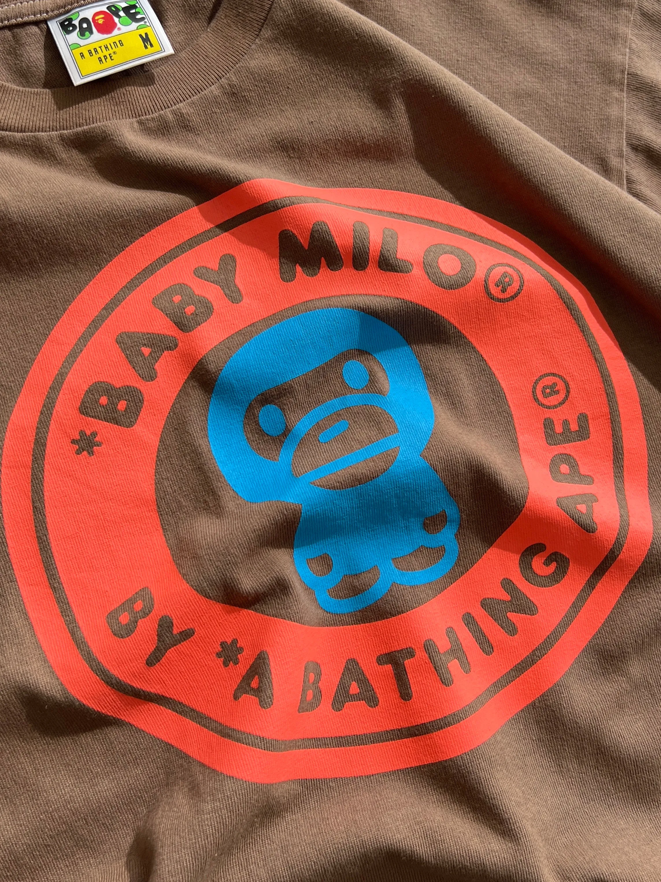 BAPE A BATHING APE BABY MILO T SHIRT (