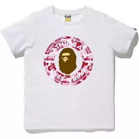 BAPE ABC CAMO BUSY WORKS WHITE/PINK