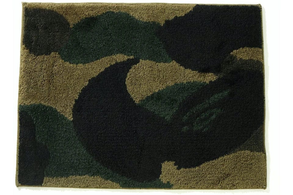 BAPE ABC CAMO RUG GREEN