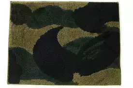 BAPE ABC CAMO RUG GREEN