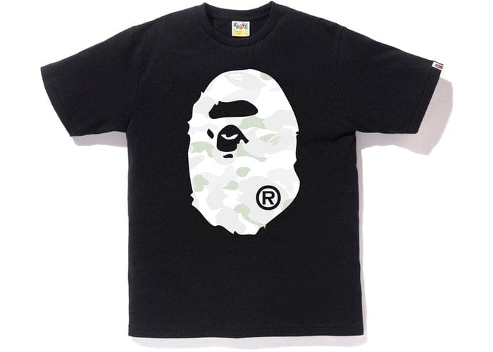 BAPE BIG HEAD GLOW CAMO T-SHIRT