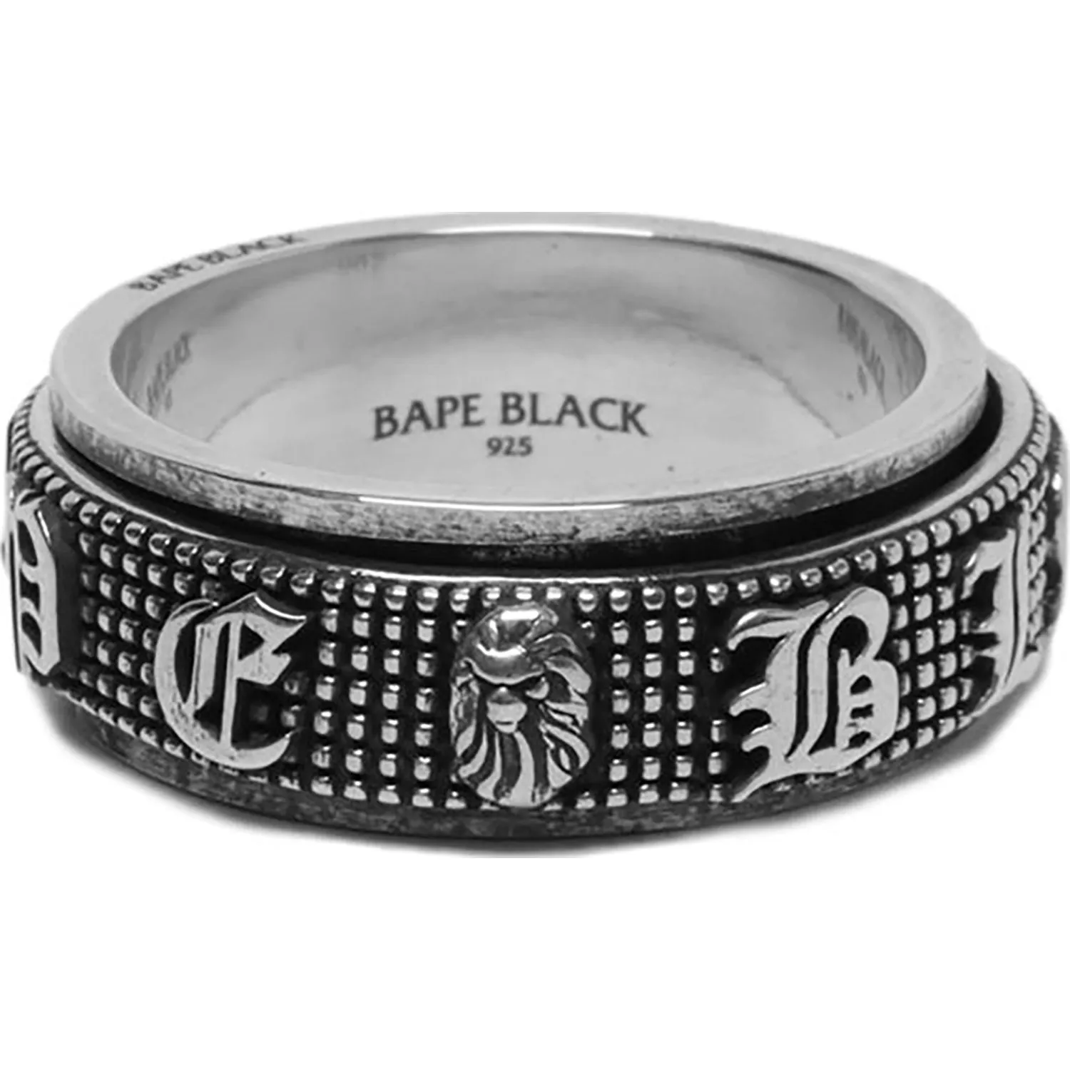 BAPE BLACK RING MENS