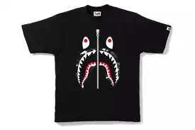 BAPE CITY CAMO SHARK TEE BLACK