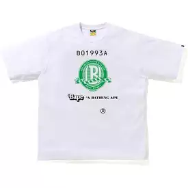 BAPE CLASSIC RELAXED TEE WHITE/GREEN