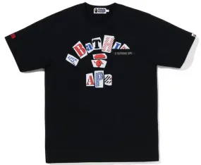 BAPE College Pocket Tee Black