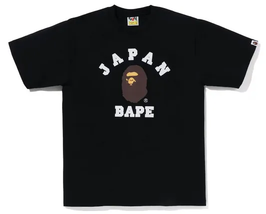 BAPE Japan College City Tee Black