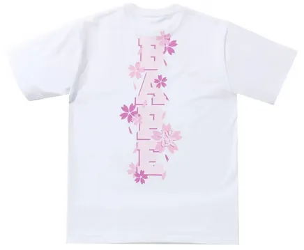 BAPE Sakura Photo Ape Head Tee (SS22) White