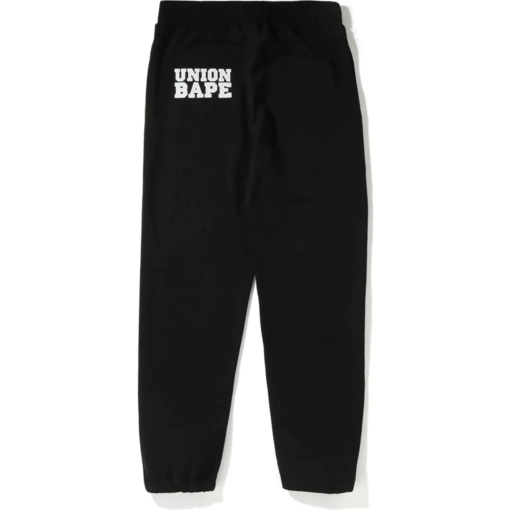 Bape x Union Sweat Pants Black