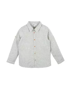 Bebe Jude Gingham Shirt - Fern Check