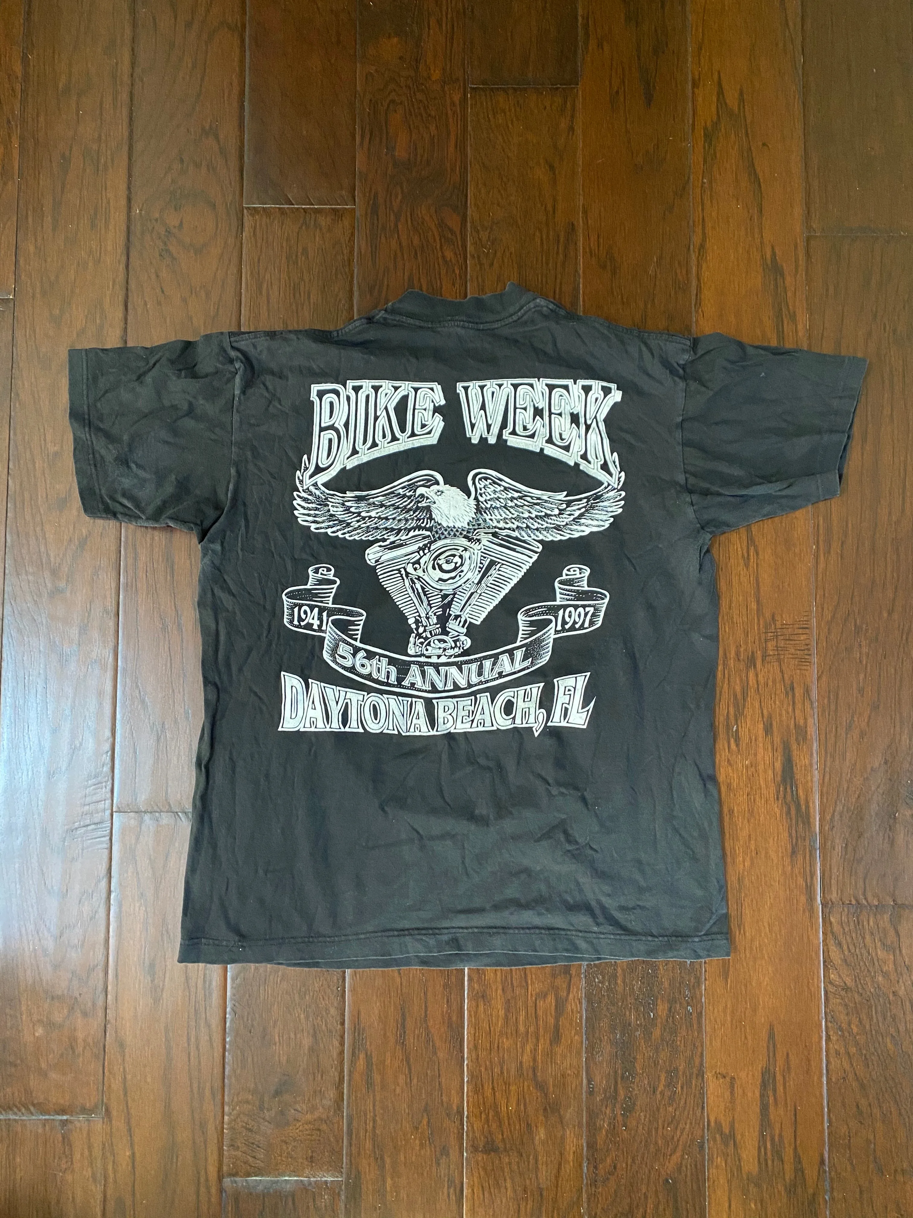 Bike Week 1997 Daytona Vintage Distressed T-shirt