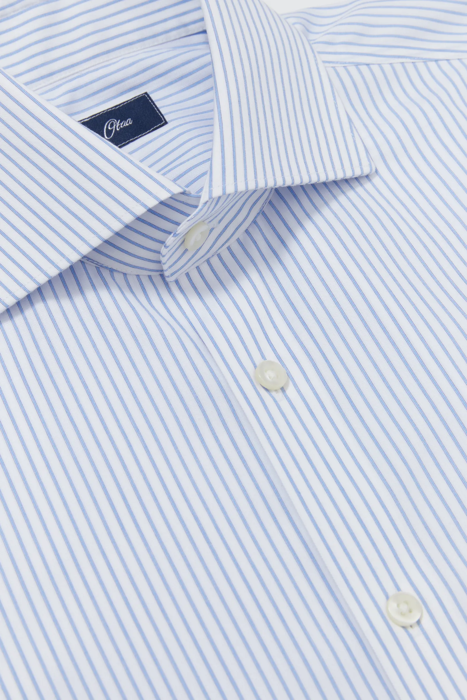 Bradford Blue Stripe Lucious Non-Iron Shirt