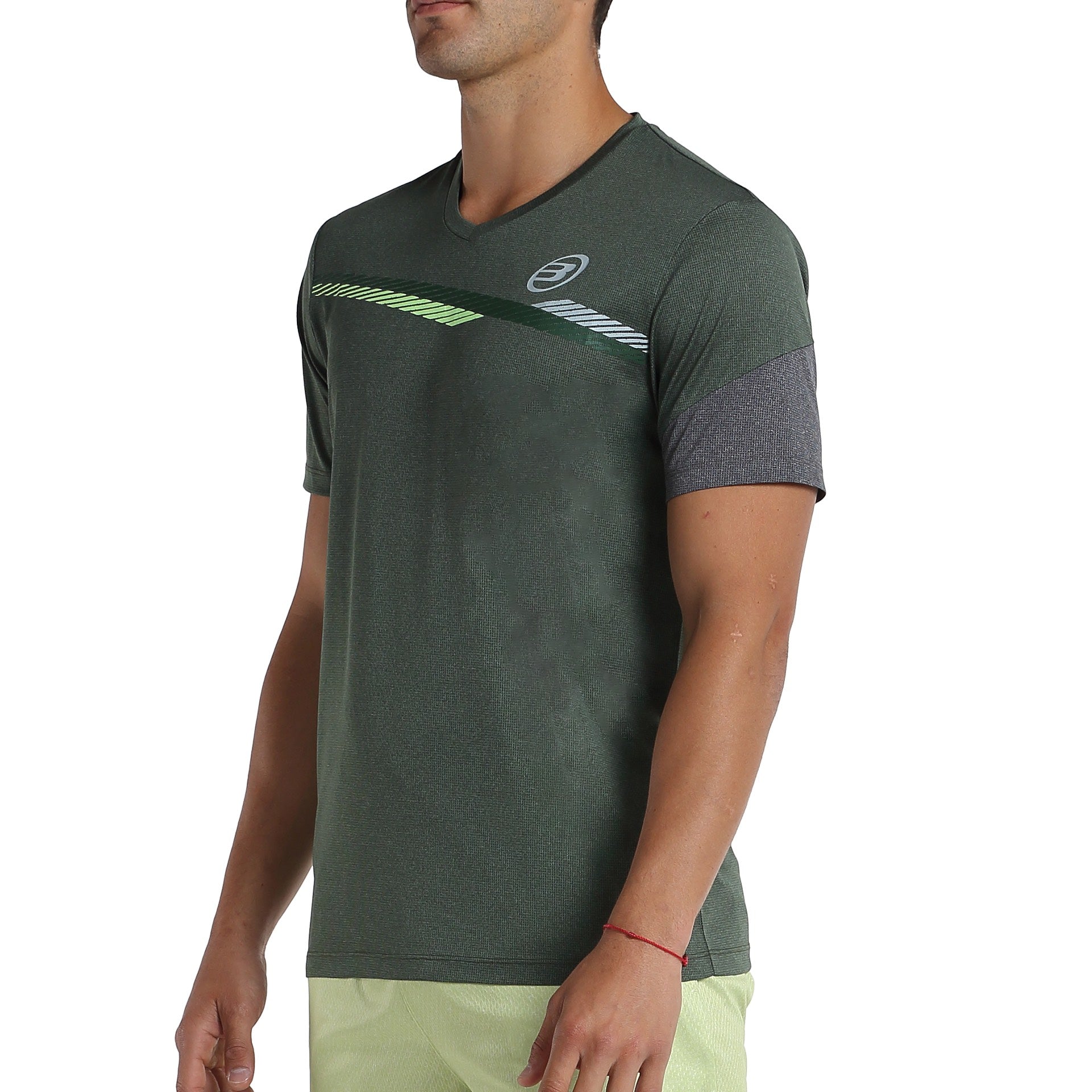 Bullpadel Shirt Letra Heren Groen