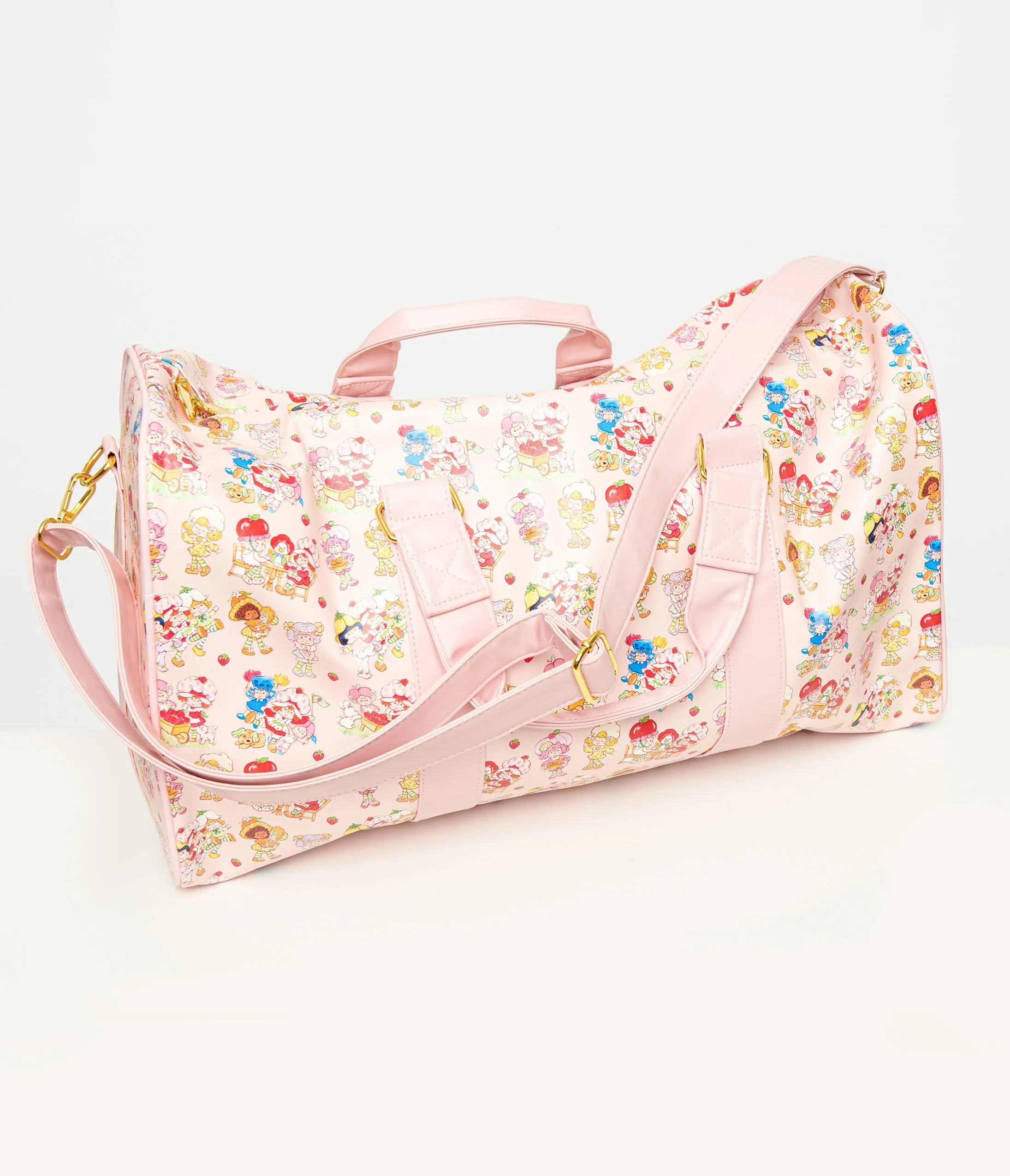 Cakeworthy Pink Strawberry Shortcake Duffle Bag