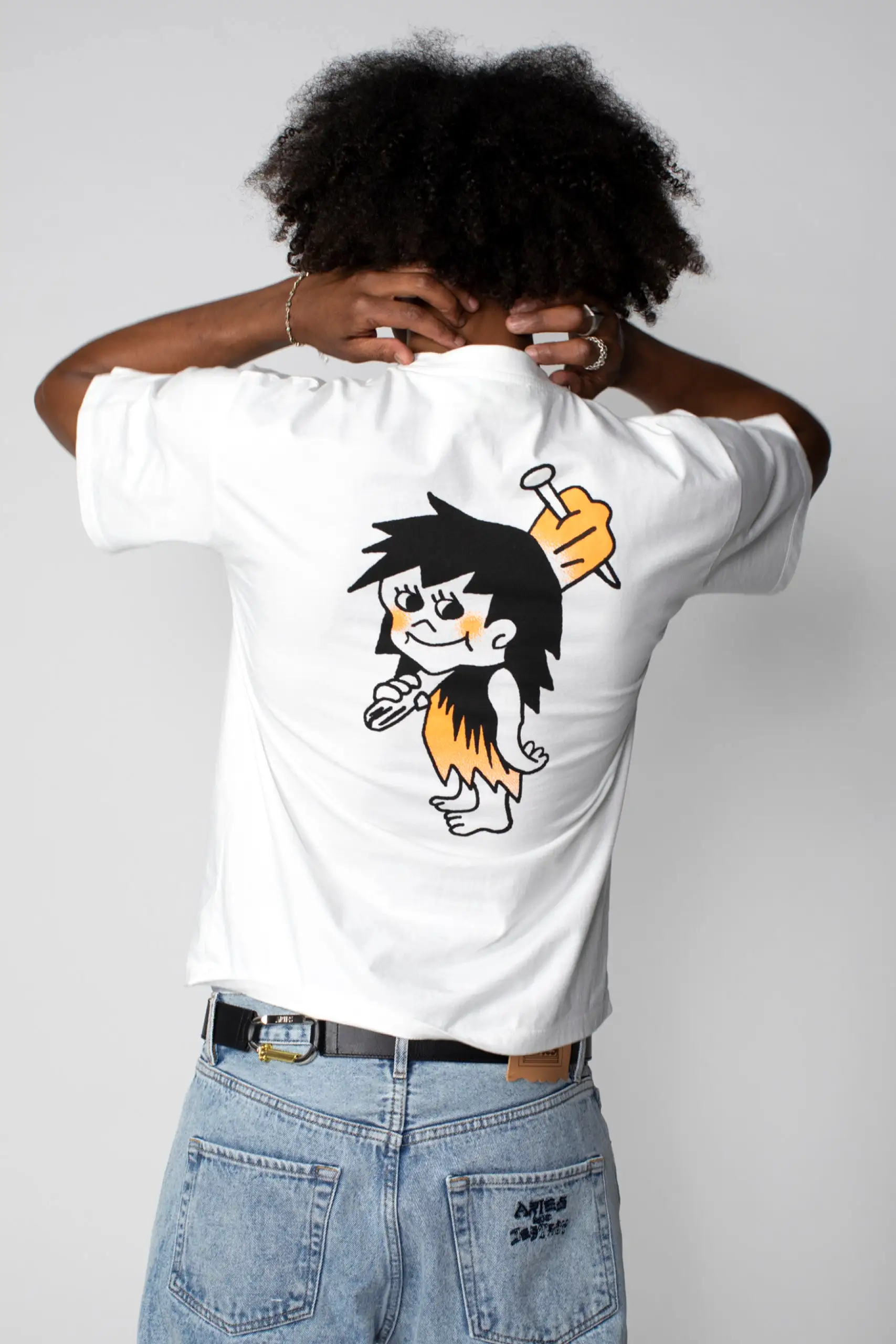 CAVE THEY SS TEE WHITE