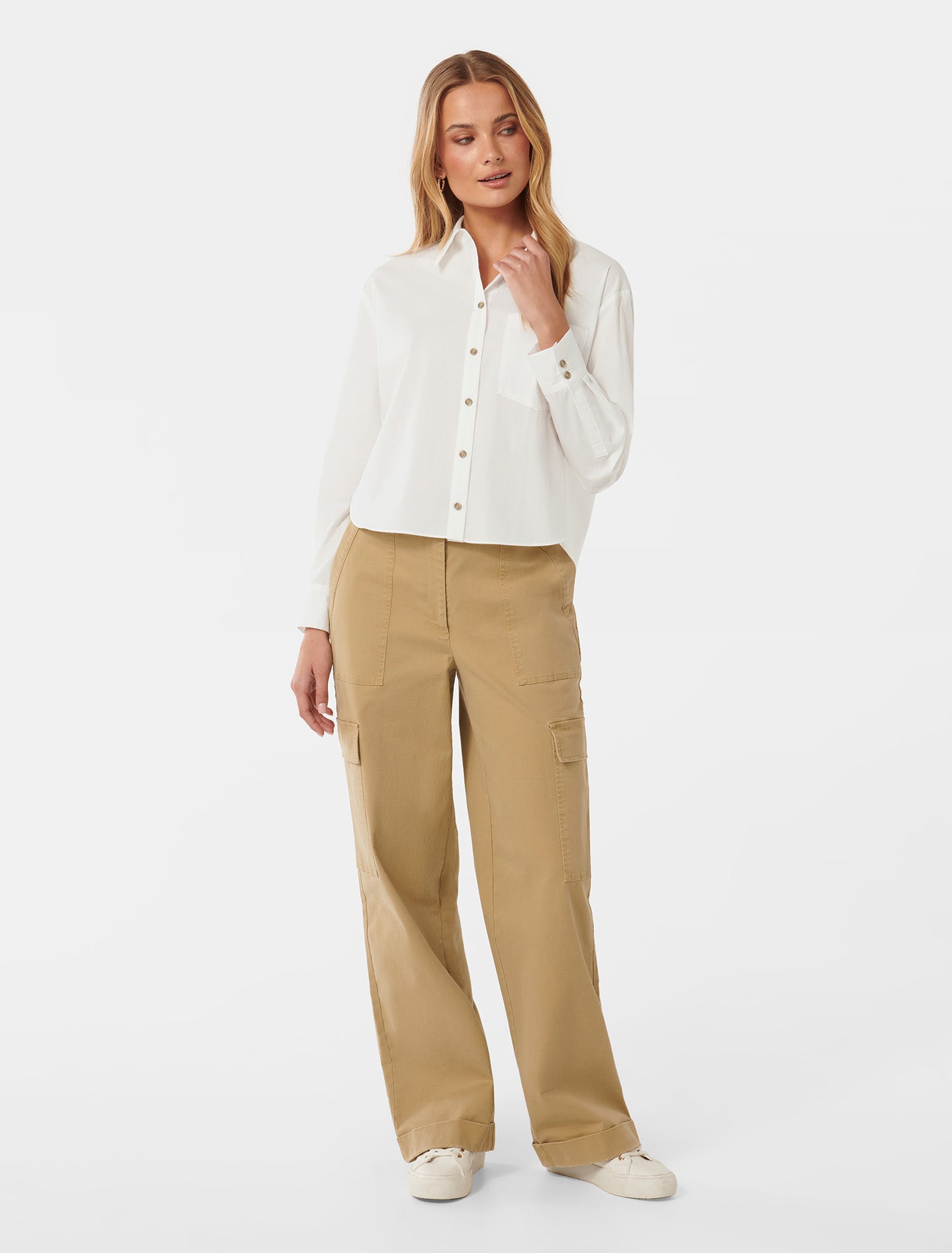 Chloe Cropped Shirt