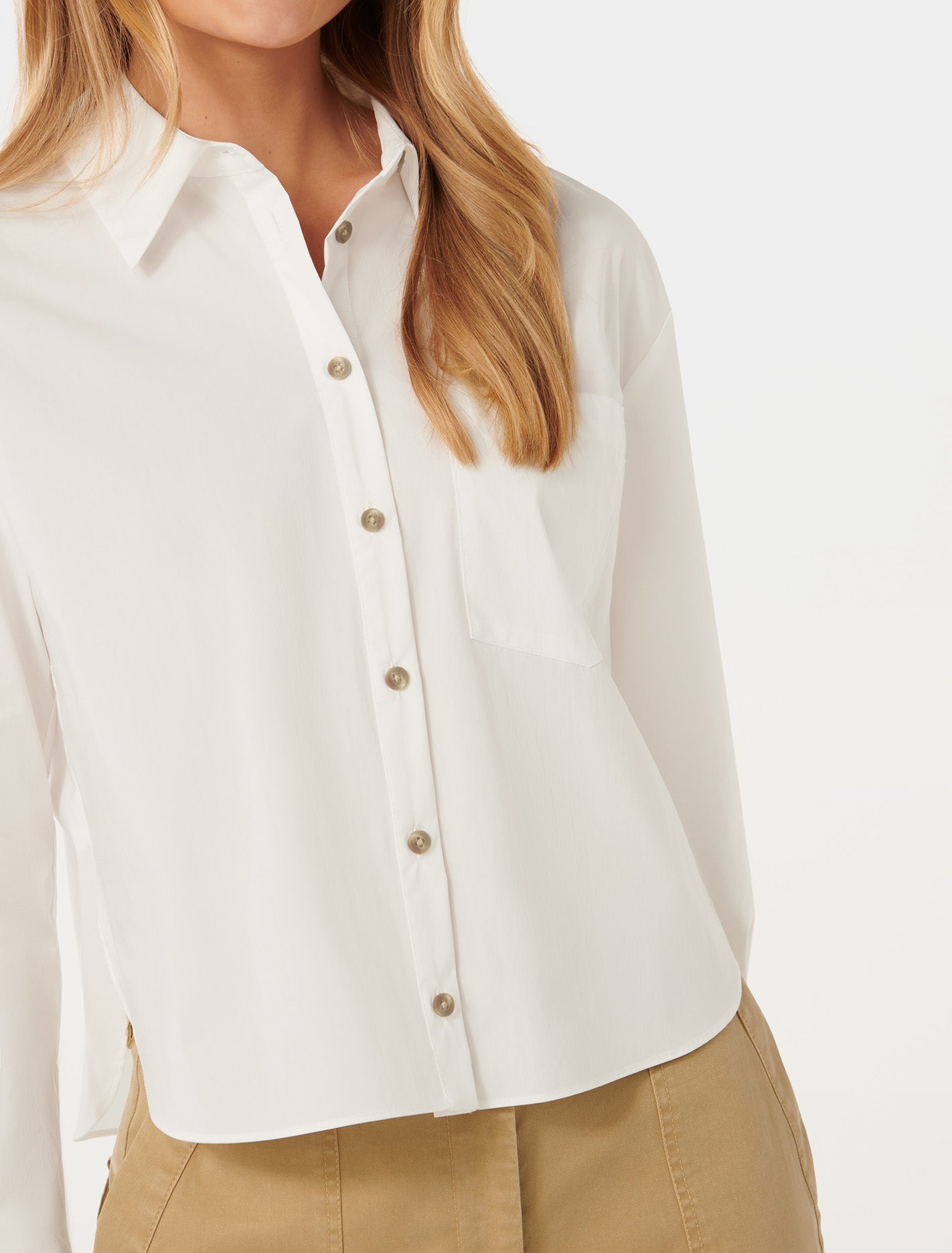 Chloe Cropped Shirt