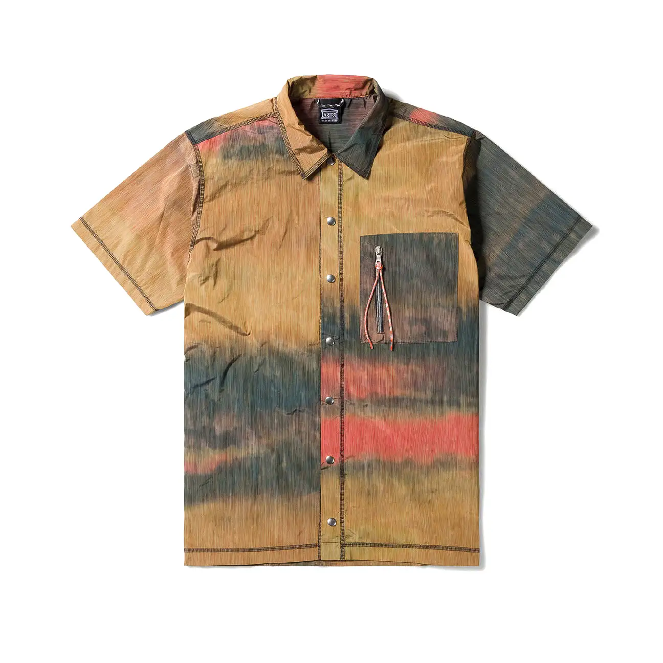 COLOURFADE SS TECH SHIRT MULTI