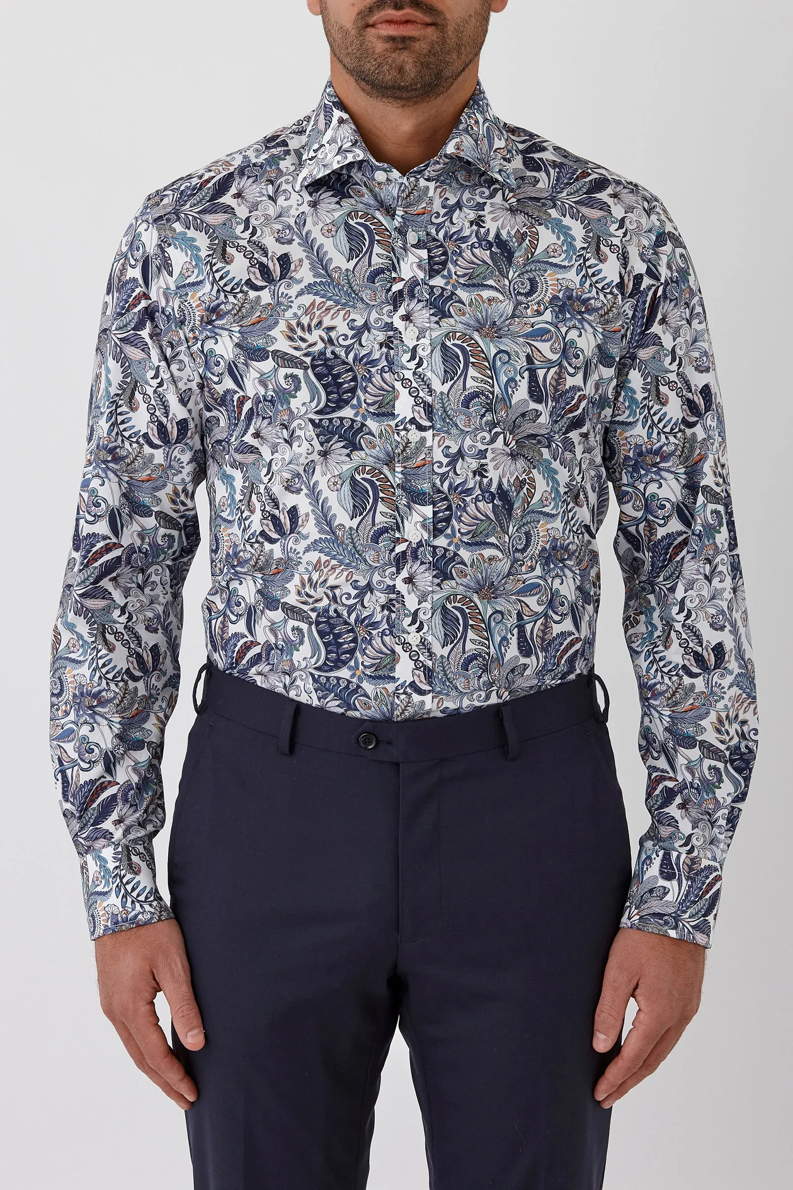 Dom Bagnato - Giorgio Shirt - Steel Paisley